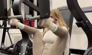 Eva Joanna Naked Pussy In Gym - Hot Video