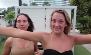 Sexy YouTuber Gretchen Gerahty Accidental Nip Slip Video