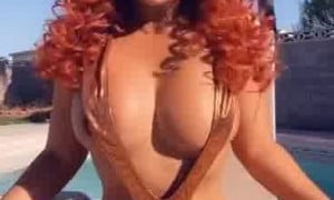 Amanda Nicole  Sling Bikini Nude Video