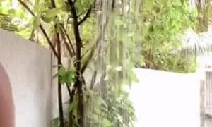 Amanda Cerny Nude Outdoor Shower  Video