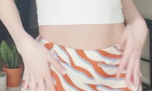 Erin Olash Sexy Mini Skirt Try On Haul Video 