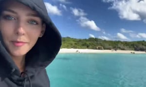 Rachel Cook Nude BTS Beach Patreon Video 