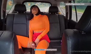 Anabella Galeano Velma Cosplay Car Masturbation Video 