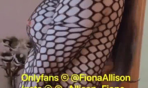 Allison Fiona Hot big tits on bedroom - New video update