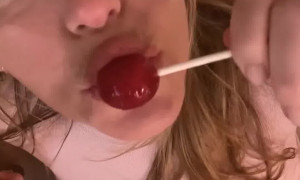 Diora Baird Underboob Lollipop Licking  Video 