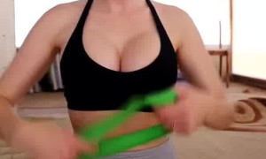 Abby Opel Nsfw Workout  Video 